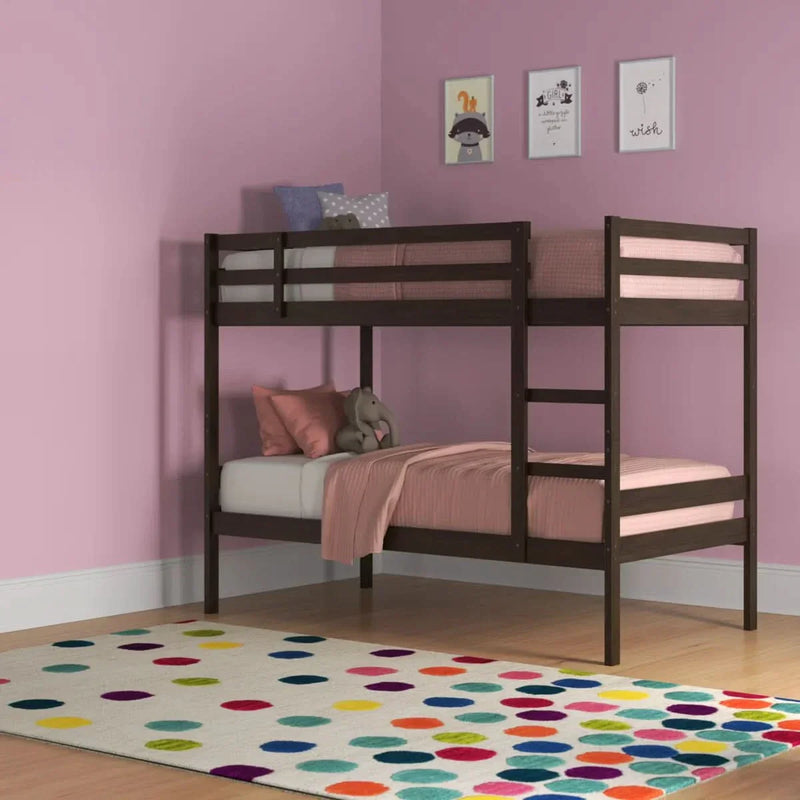 Furti Twin-Size Bunk Bed - Wooden Empiro