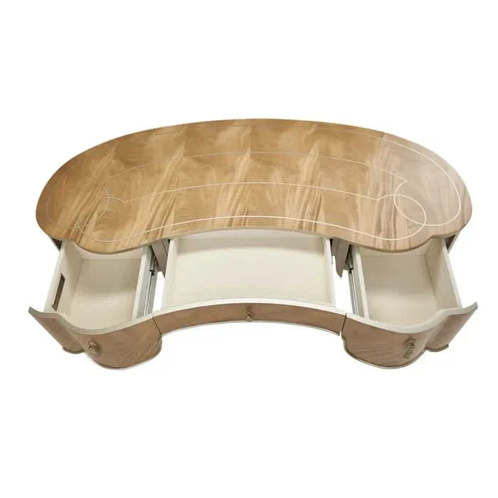 Kanuty Vanity with Mirror - Caramel - Wooden Empiro