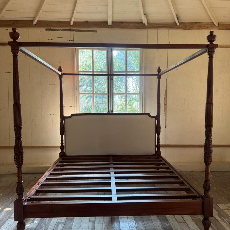 Elegant Louis XVI Canopy bed with posters~