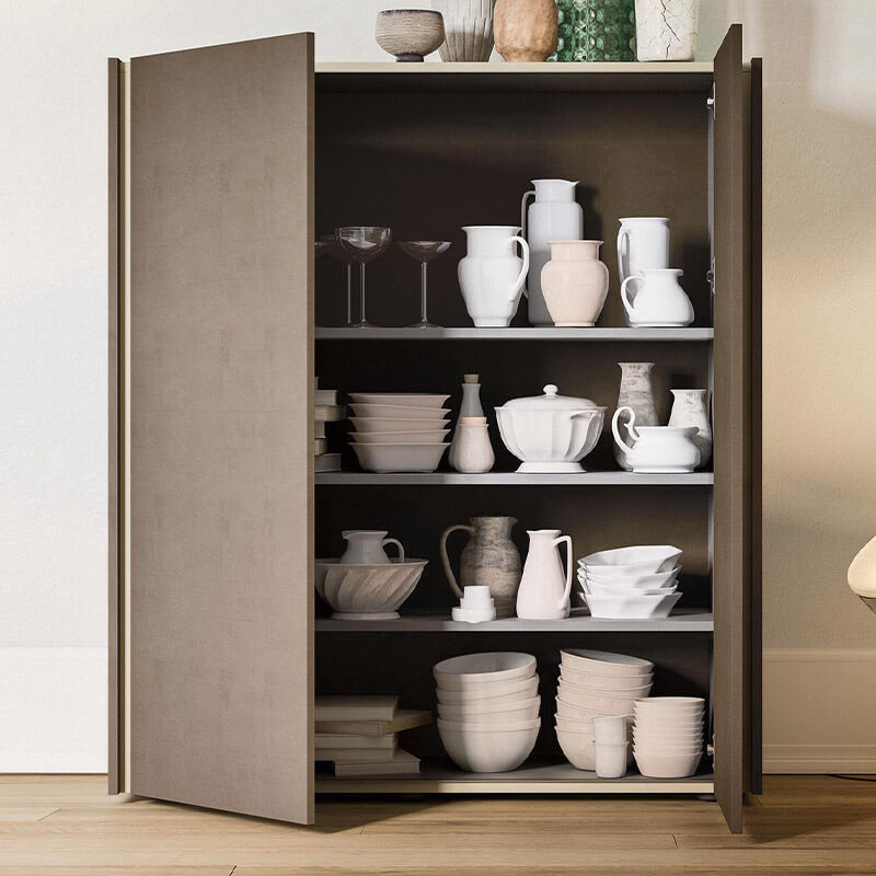 Multipurpose Brown Sideboard & Organizer