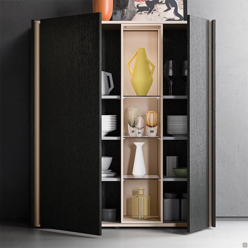 Multipurpose Dark Grey Sideboard & Organizer