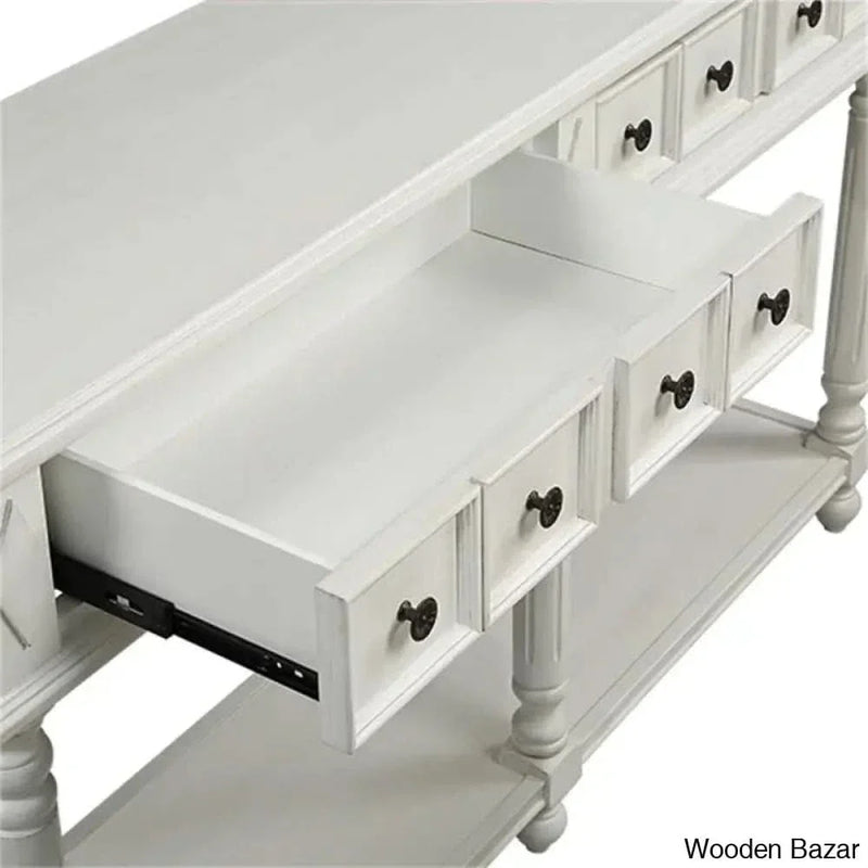 Alex Console Table,entry table,hallway table With 2 Drawers