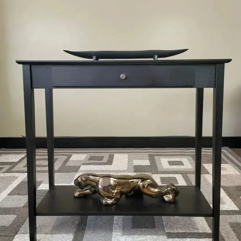 Amreece 32'' Solid Wood Console Table