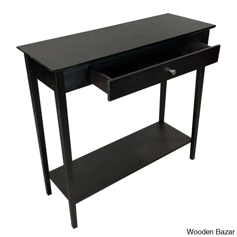 Amreece 32'' Solid Wood Console Table