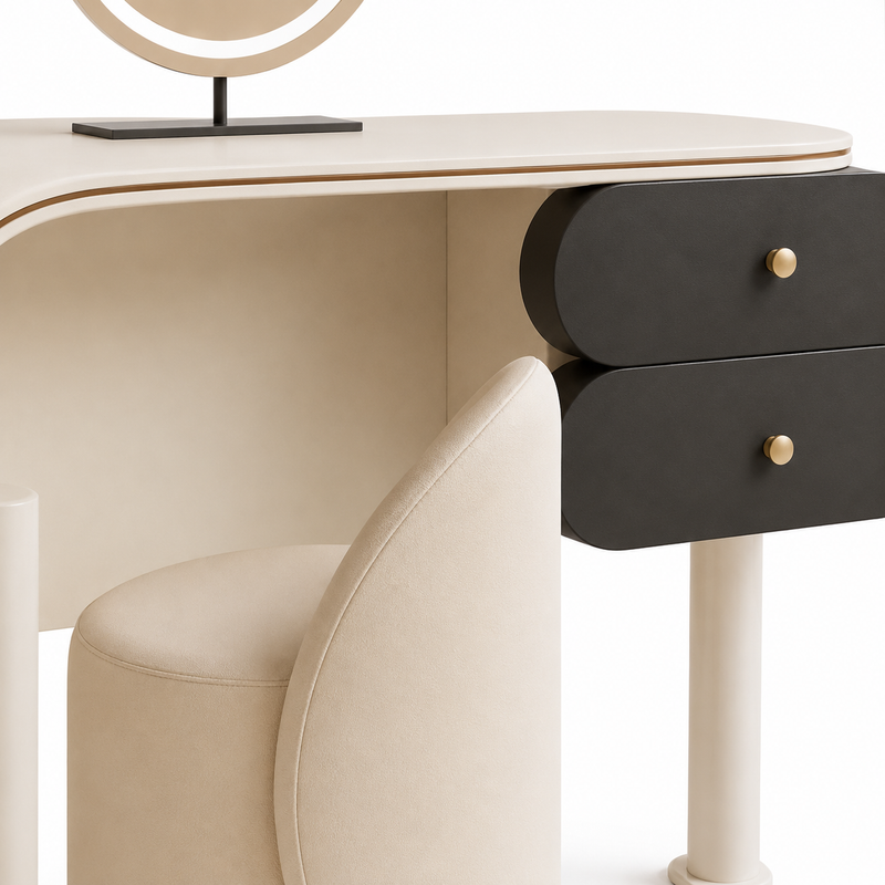 The Flexora Dressing Table — Luxury Modern Expandable Vanity