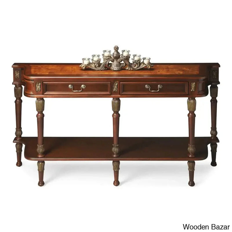 Ashraful luxury Console Table in Teak wood