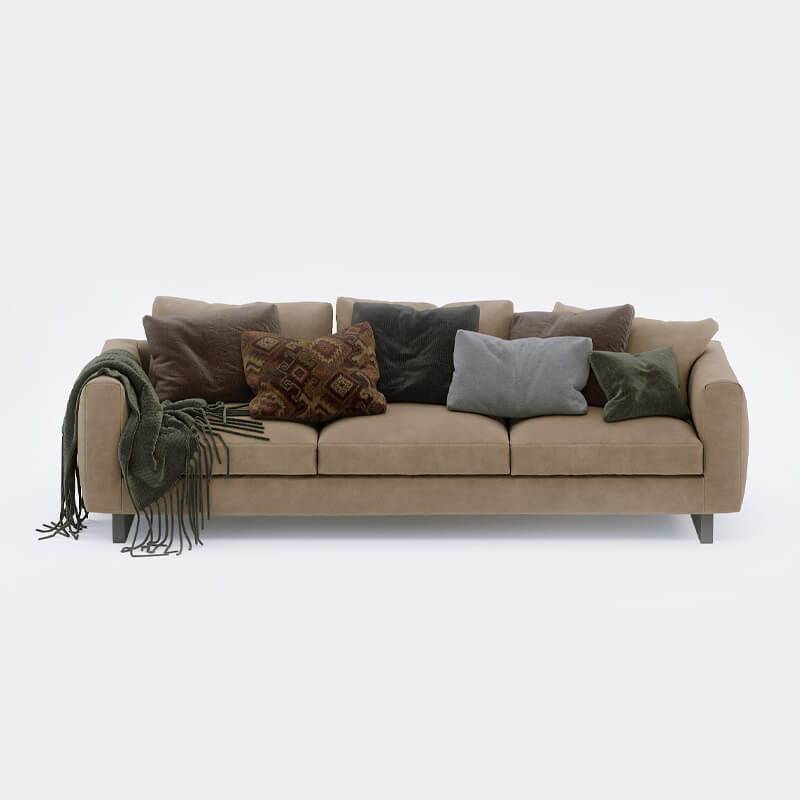 4 Seater Modern Lawson Sofa