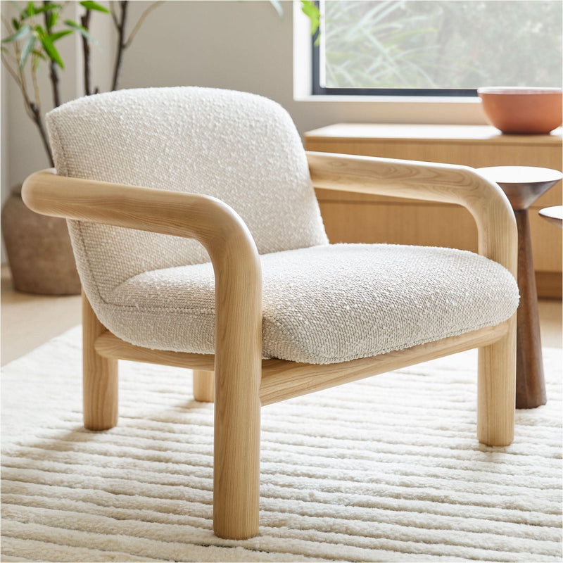 Auin Wifkart Upholstered Chair - Wooden Empiro
