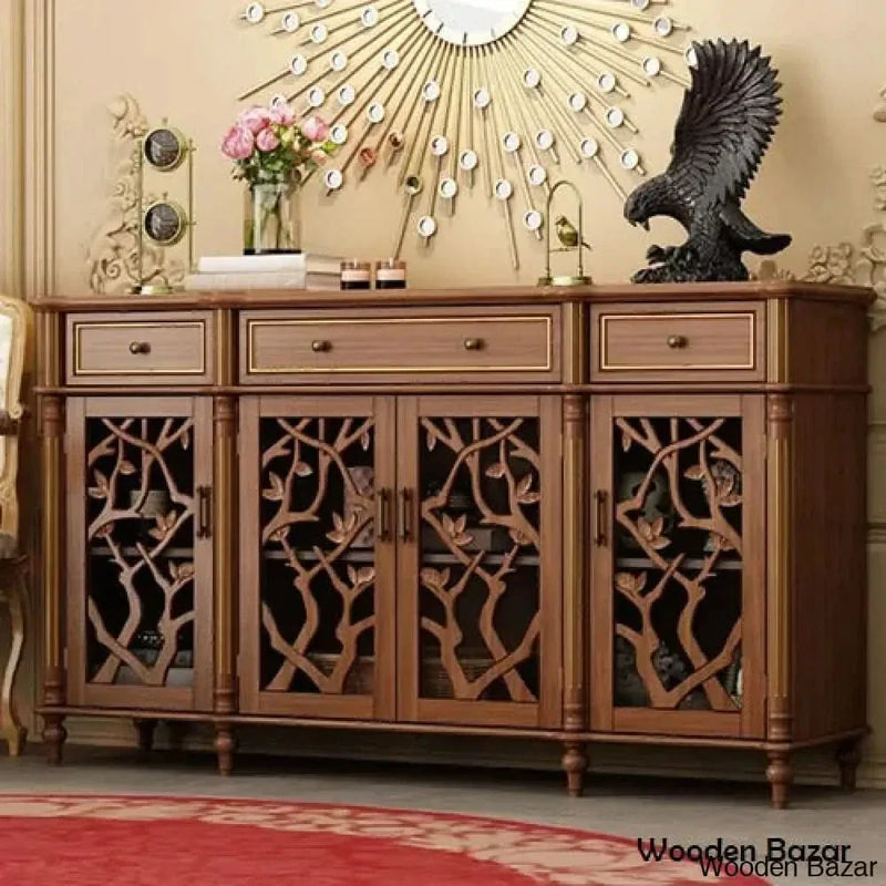 Bhavini 63'' Console Table - Wooden Empiro