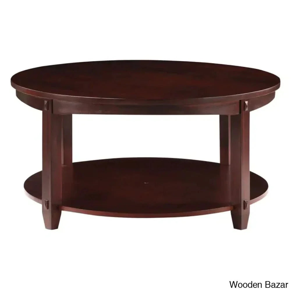 Bly Modern Coffee And Center Table - Wooden Empiro Espresso