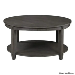 Bly Modern Coffee And Center Table - Wooden Empiro Slate Gray