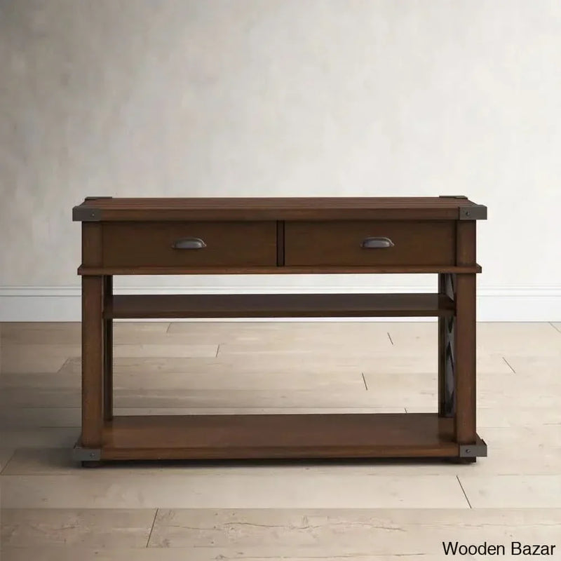 Bridget 48'' Solid Wood Console Table