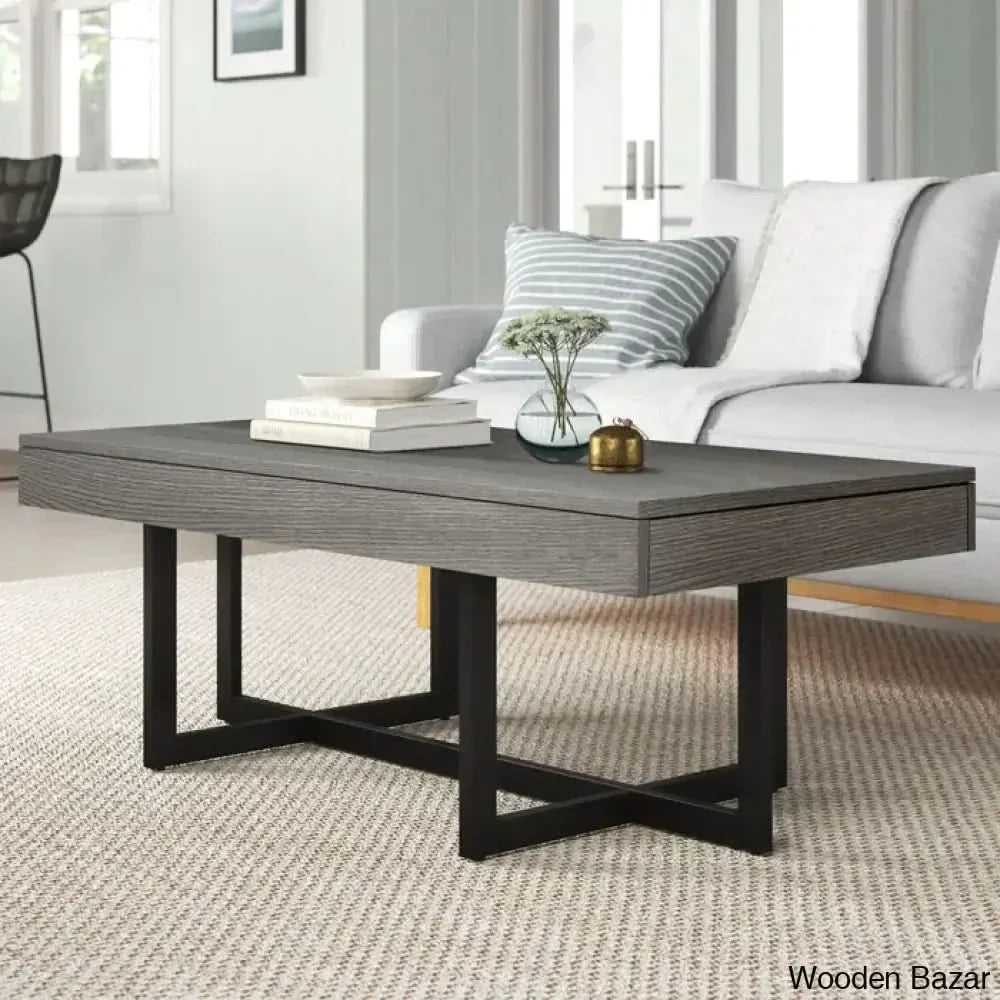 Burcnh Coffee And Center Table Gray