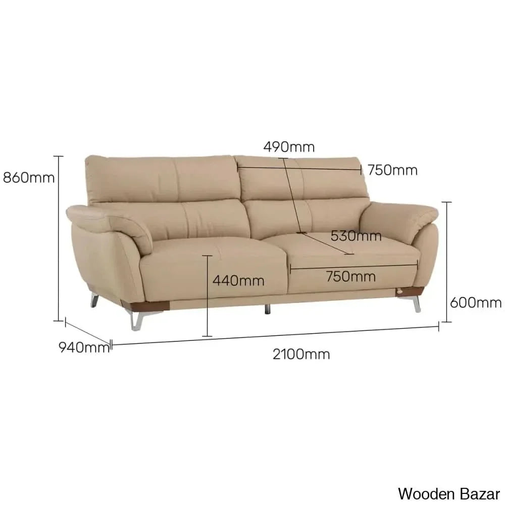 Buy Premium Cream Color Sofa For Modern Homes - Craft Decor