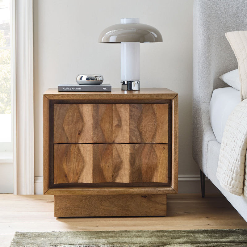Yozans Stylish Bedside Table - Wooden Empiro