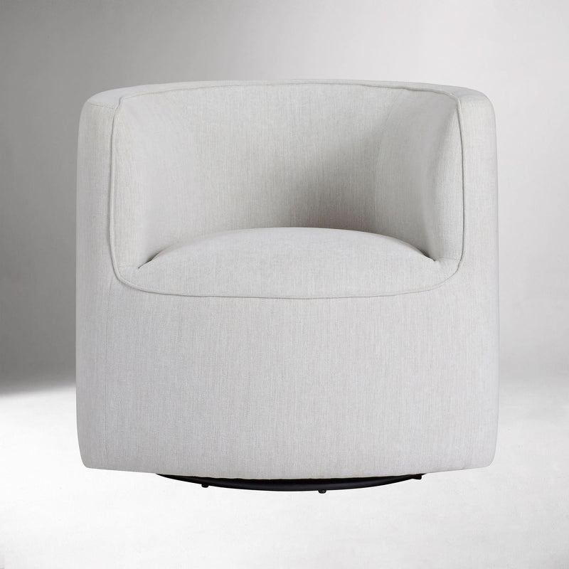 Parsite Rounded Swivel Chair - Wooden Empiro
