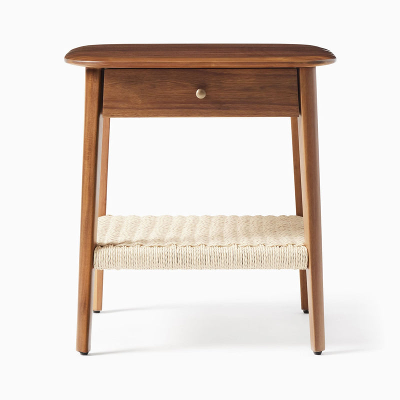 Geraluted Mid-Century Nightstand - Wooden Empiro