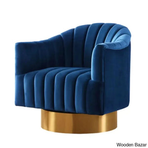 Swivel Barrel Chair