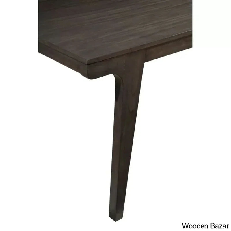 Clachas 6 Seater Dining Table Set - Wooden Empiro