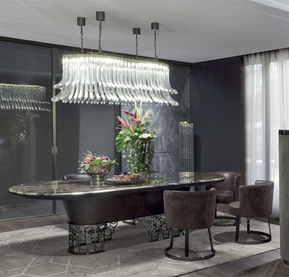 Riva High End Luxury Modern 8 Seater Dining Table