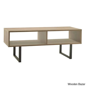 Closetmaido Rectangular Coffee And Center Table Weathered Gray