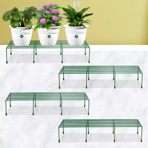 Comrade Metal Planter/Pot Stand for Garden - Green Metal Stand Wooden Empiro 4