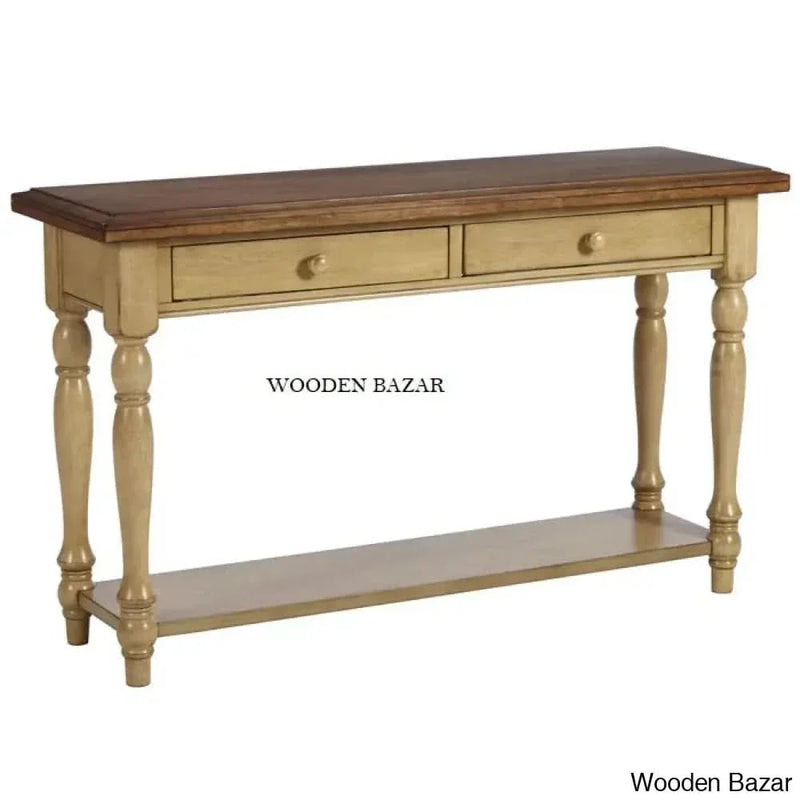 Courtdale 50" Solid Wood Console Table - Wooden Empiro