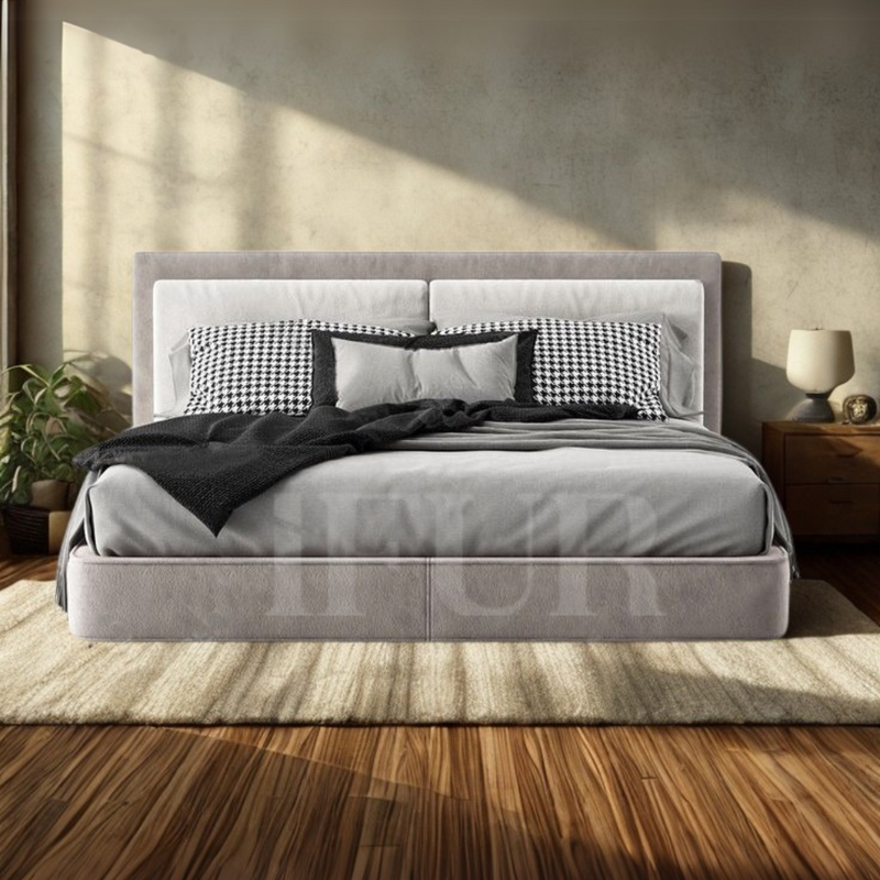 Strato Luxury Upholstered Panel Bed