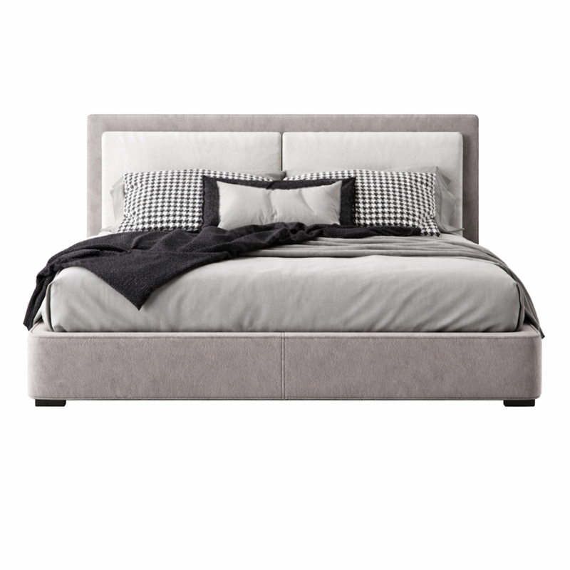 Strato Luxury Upholstered Panel Bed