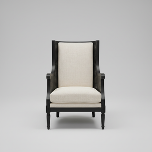 Cane Wingback Chair – detail view
