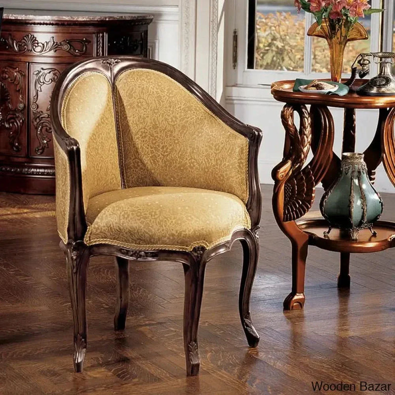 Emanuel 25.5'' Wide Barrel Chair