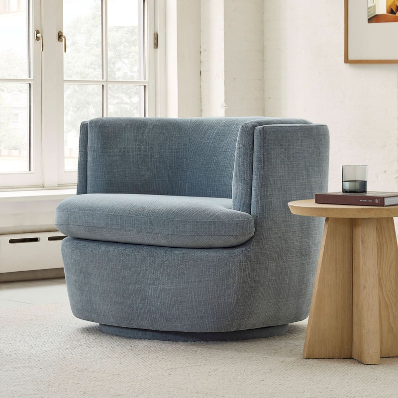 Eanpix Swivel Chair - Wooden Empiro