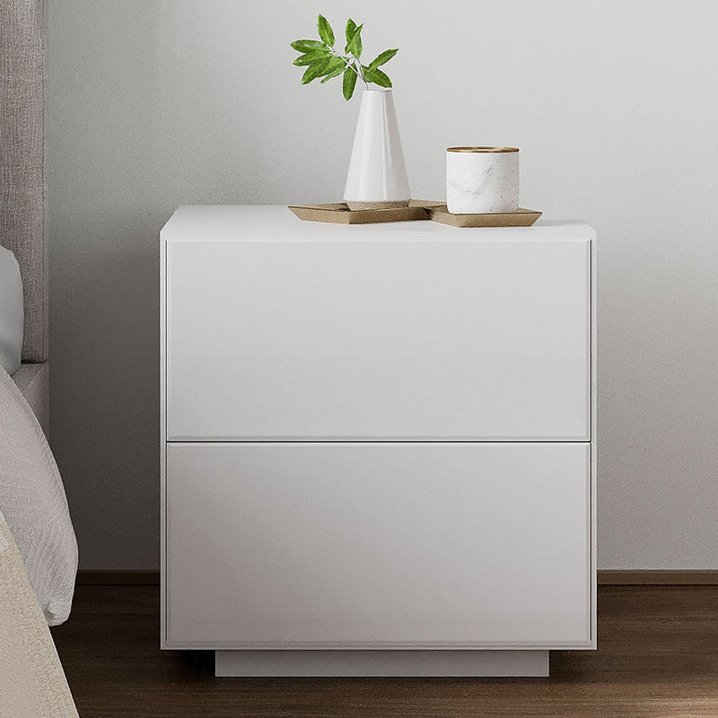Rolkig Modern Bedside Table - Wooden Empiro