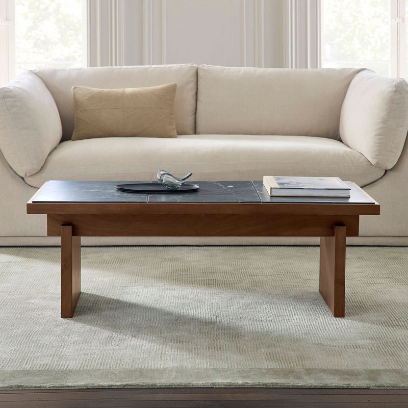 Keppler Marble Coffee Table - Wooden Empiro