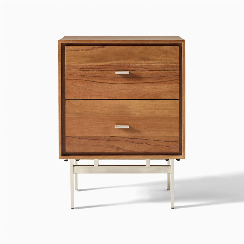 Qazed Bedside TRable - Wooden Empiro