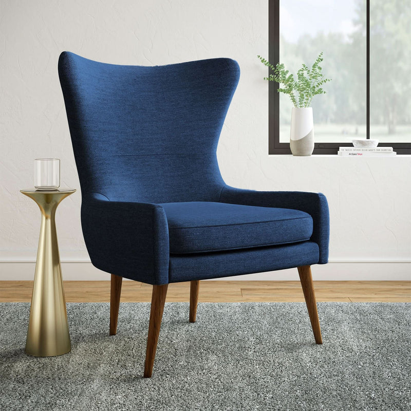 Oawaka Wing Chair - Wooden Empiro