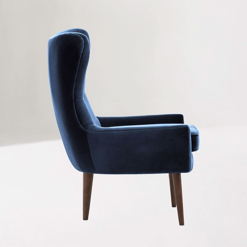 Oawaka Wing Chair - Wooden Empiro