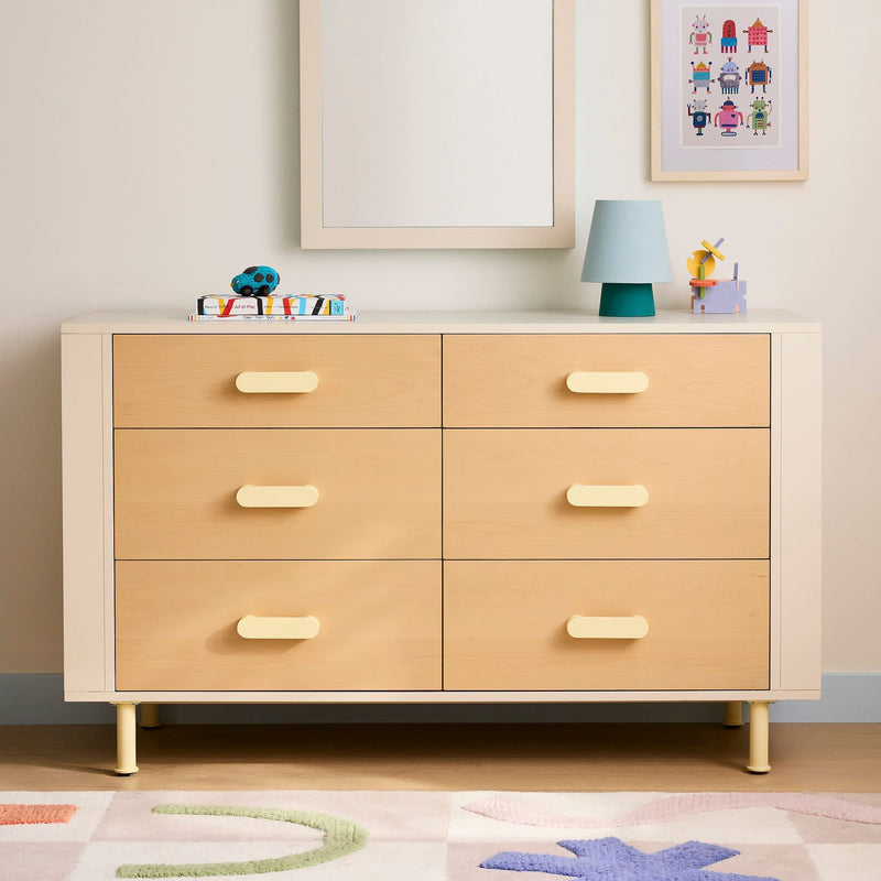 Yalkiin 6-Drawer Dresser - Wooden Empiro