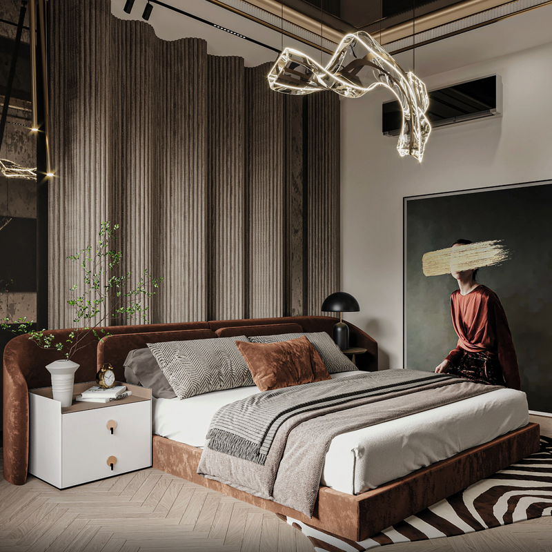 Zara Modern Luxury Bed With Storage