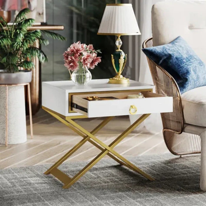 Jame Modern Nightstand side table with drawers