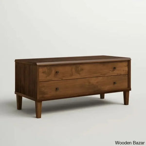 Fiorellas Coffee And Center Table Grand Walnut
