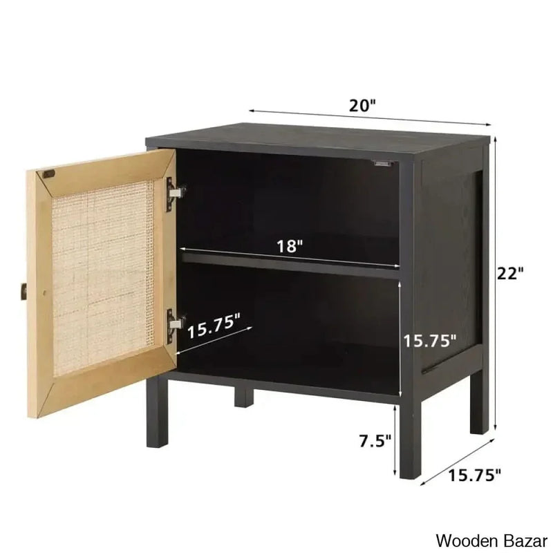 Forsythe Manufactured Wood Nightstand