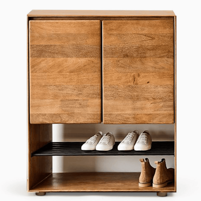 Panache Wooden 6-Tier Shoe Cabinet