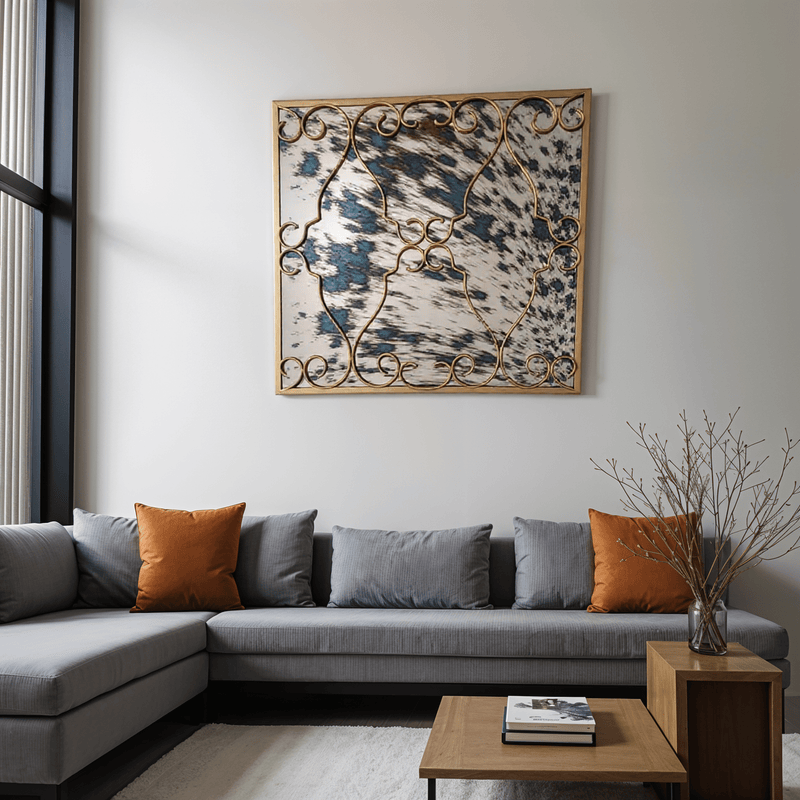 Ingrained Glass Wall Decor