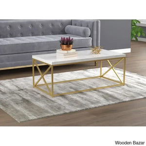 Haggertonc Coffee And Center Table Gold