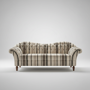 Khyber Sofa — Heritage Detailed Seating, made to order by Wooden Empiro