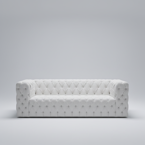 Verona Sofa — All-Over Tufted Modern, made to order by Wooden Empiro