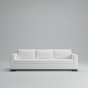 Milo Sofa — Clean-Lined 3-Seater, made to order by Wooden Empiro — view 2