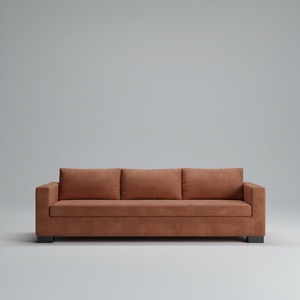Milo Sofa — Clean-Lined 3-Seater, made to order by Wooden Empiro