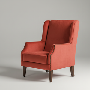 Alex Chair – Classic Studded Accent Chair